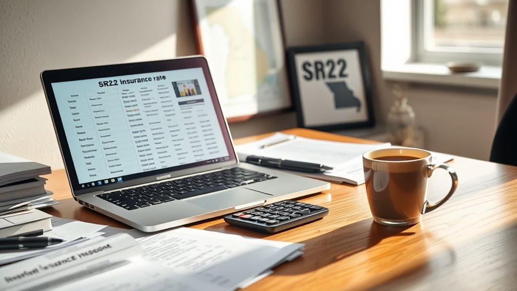 comparing sr22 insurance rates