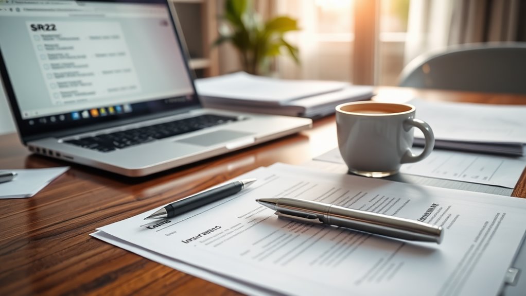 sr22 insurance filing tips