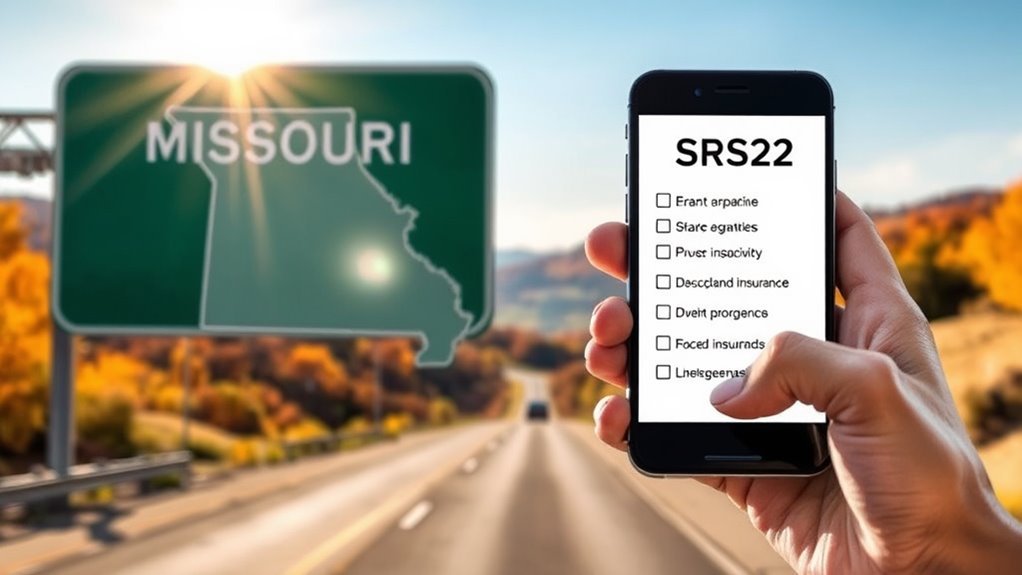 sr22 insurance information missouri