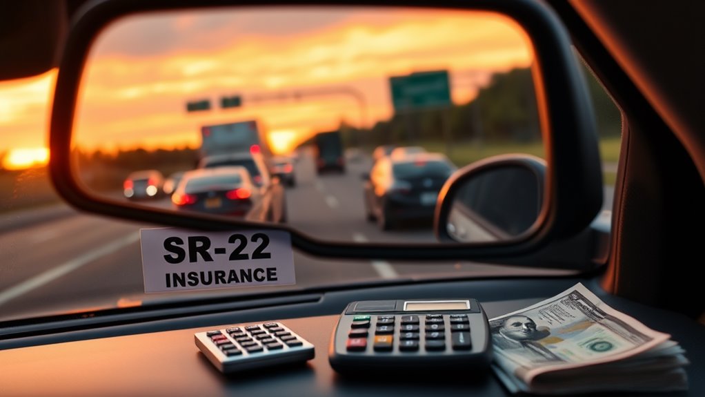 sr 22 insurance premium increase